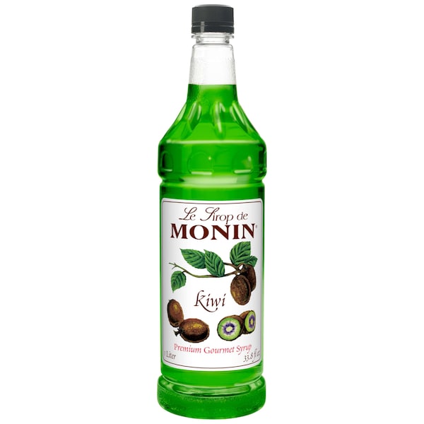 Monin Monin Kiwi Syrup 1 Liter Bottle, PK4 M-FR027F - main